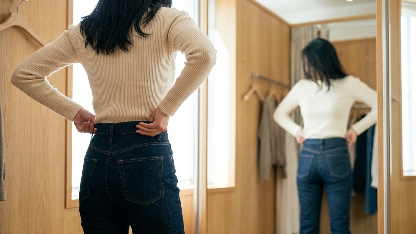 El error morfológico que arruina tus vaqueros: por qué 8 de cada 10 mujeres compran la talla equivocada