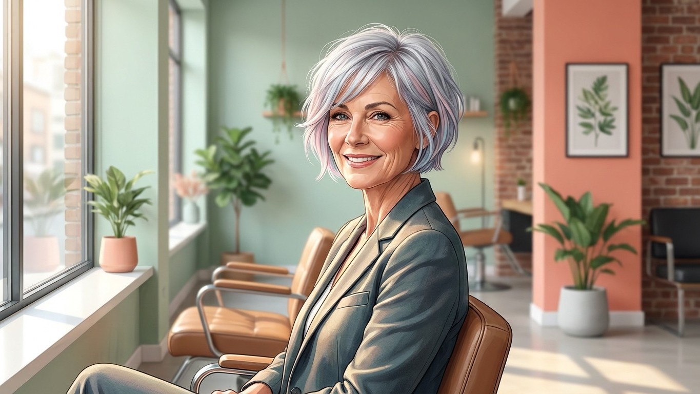 El micro bob que revoluciona la primavera: el corte rejuvenecedor que todas +50 adoran