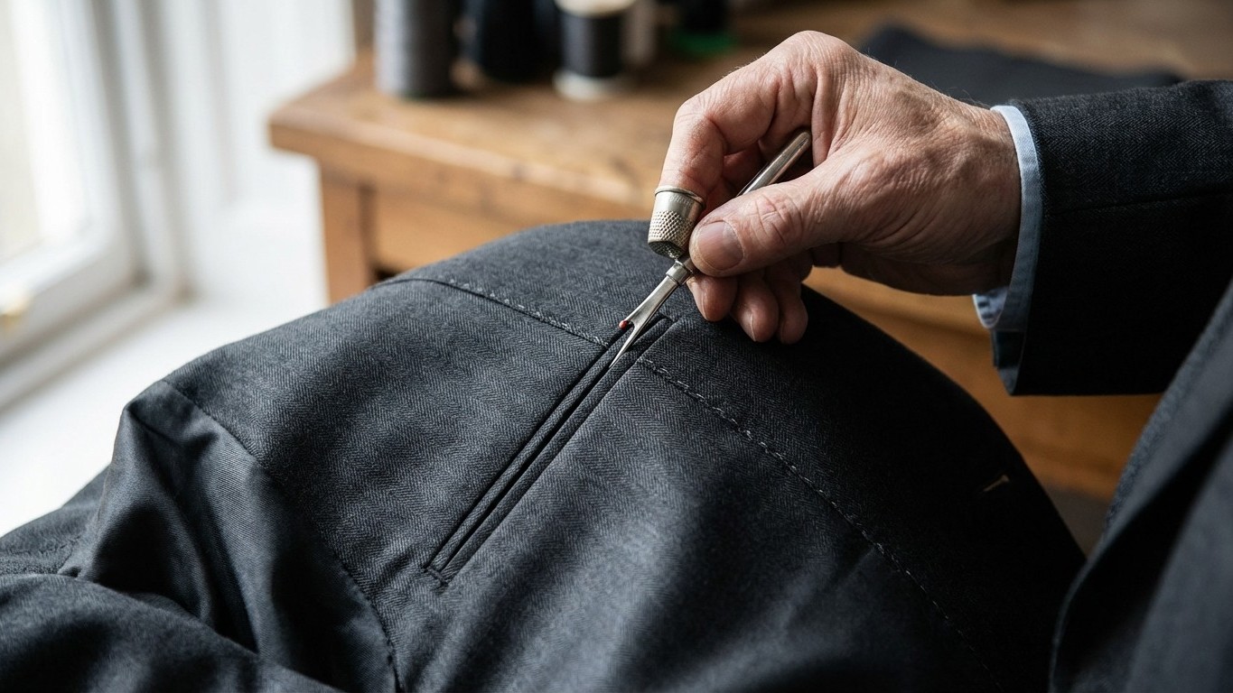 El error irreversible: por qué nunca debes coser ese bolsillo interior del traje