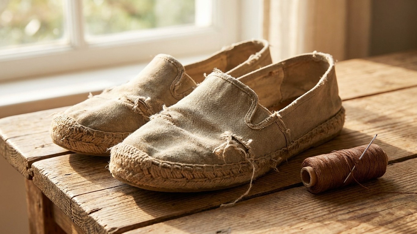 El hilo secreto que los zapateros usan para que tus alpargatas duren años: no es el que tienes en casa