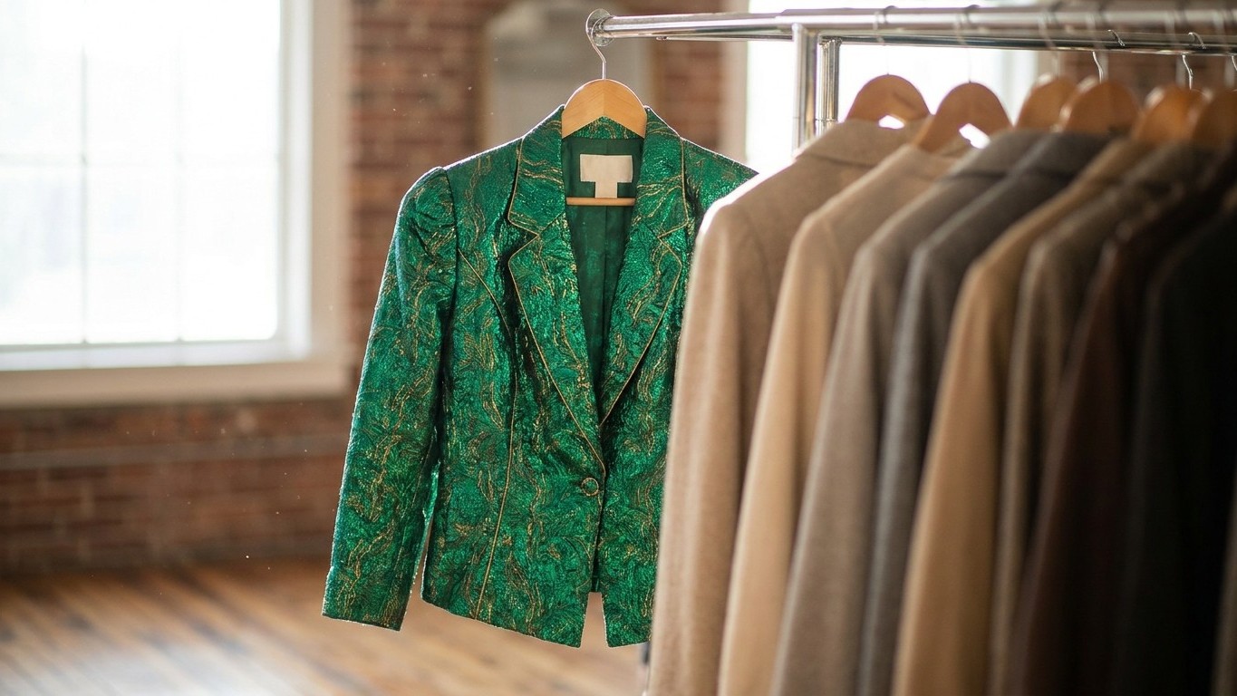 Los estilistas arrasan en tiendas de segunda mano: la chaqueta de hombreras de los 80 que probablemente donaste vale oro