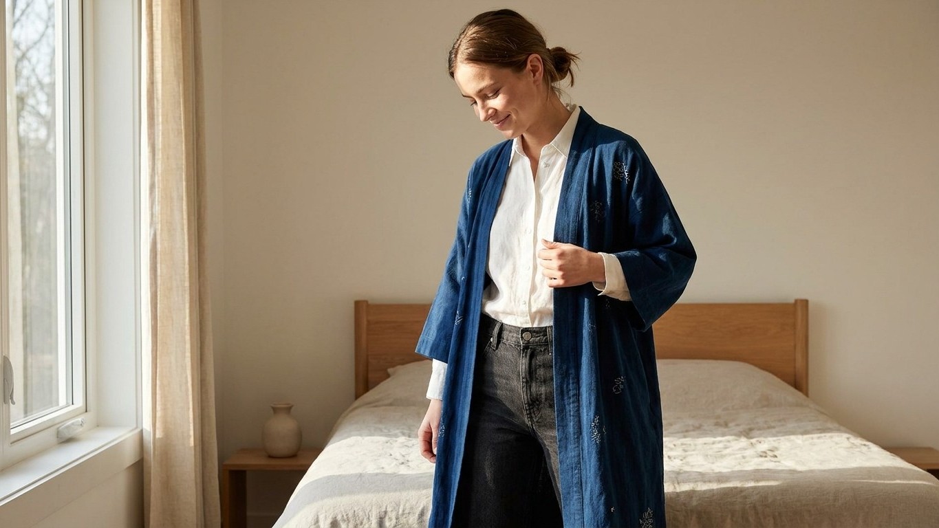 Compraste un haori en Instagram y no sabías cómo ponértelo: aquí está la solución
