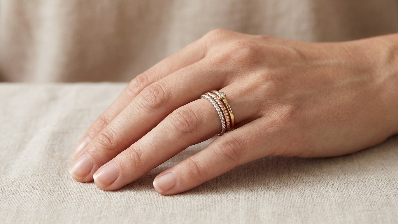 Llevaba tres anillos apilados años: por qué un joyero me pidió que parara de inmediato