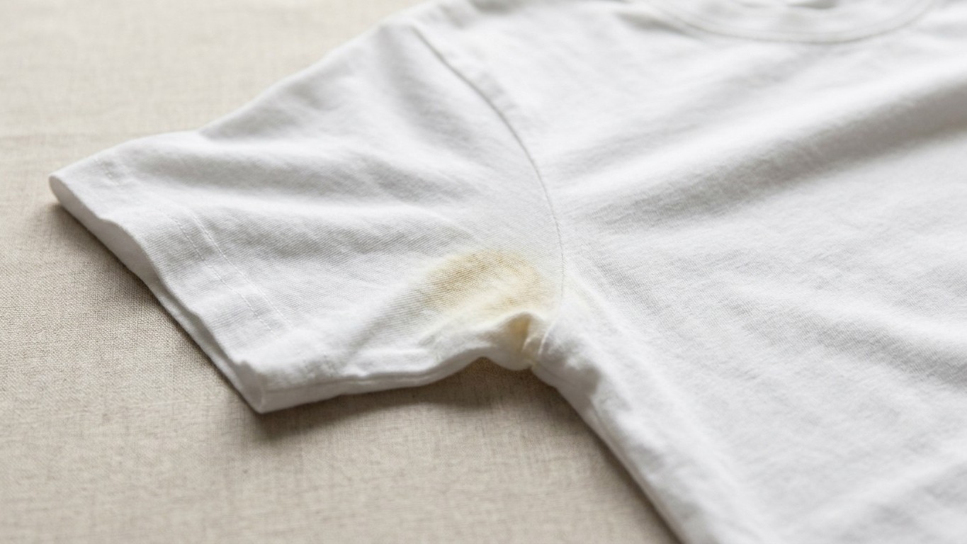 «Me echaba el desodorante con la camiseta puesta»: por qué esas manchas amarillas no salen ni con lejía (y cómo eliminarla...