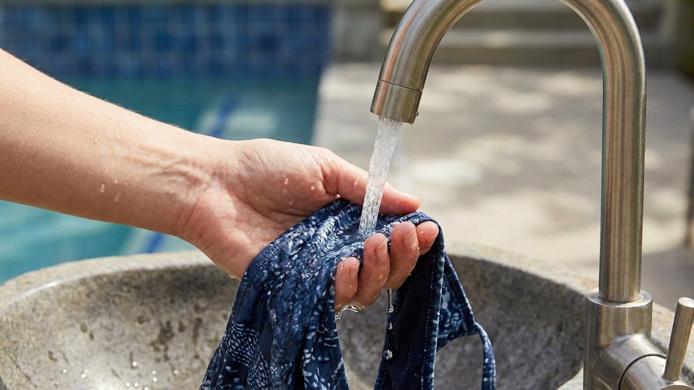 Enjuagaba mi bañador con agua dulce cada día: el momento en que descubrí que lo estaba destruyendo con mis propias manos