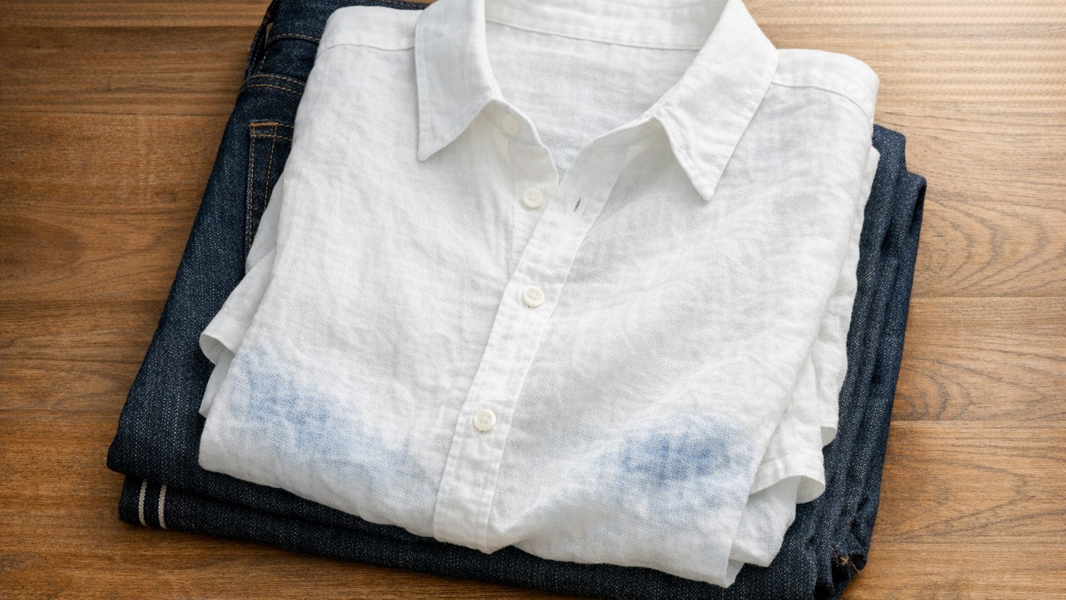 Guardé mis vaqueros nuevos doblados con una camisa blanca encima: tres días después, el desastre era irreversible