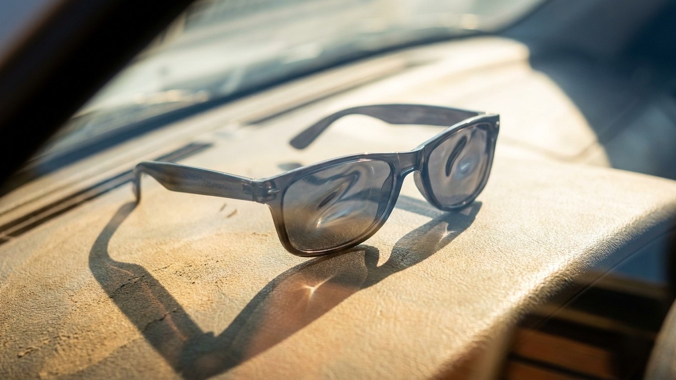 Mis gafas de sol se deformaron en el coche: descubre por qué el salpicadero es un horno que destruye tus accesorios