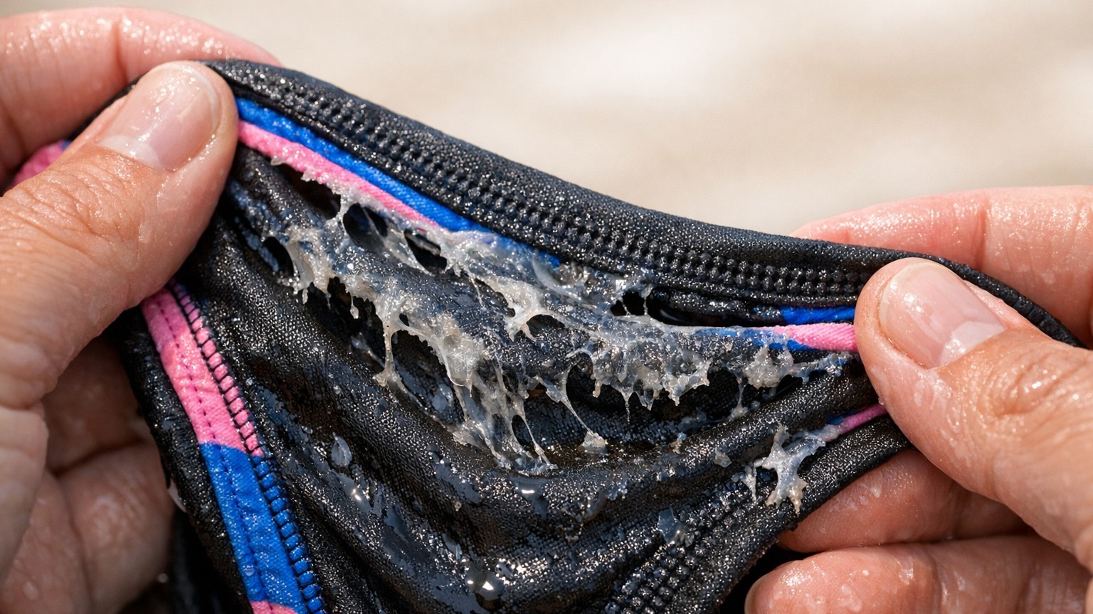 Por qué tu bañador se deshace en la bolsa: la ciencia detrás del error más común del verano
