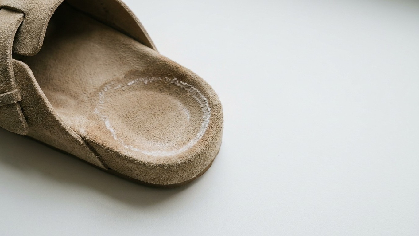 Sandalias de ante claro bajo la lluvia: por qué aparecen esos cercos blancos y cómo eliminarlos de verdad