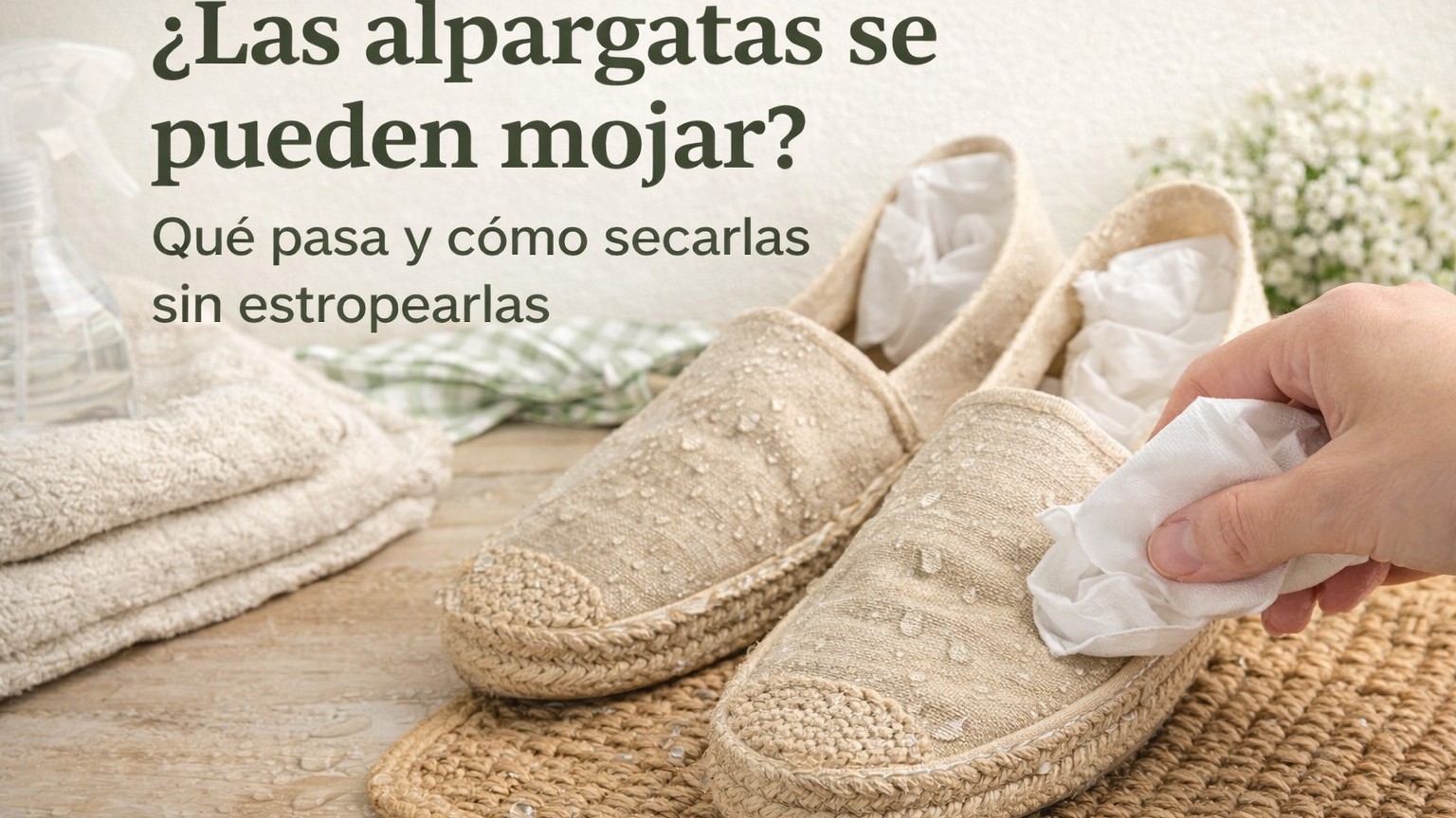 Fui con mis alpargatas de yute a la playa solo por comodidad: cuando vi lo que apareció en la suela días después, ya era d...