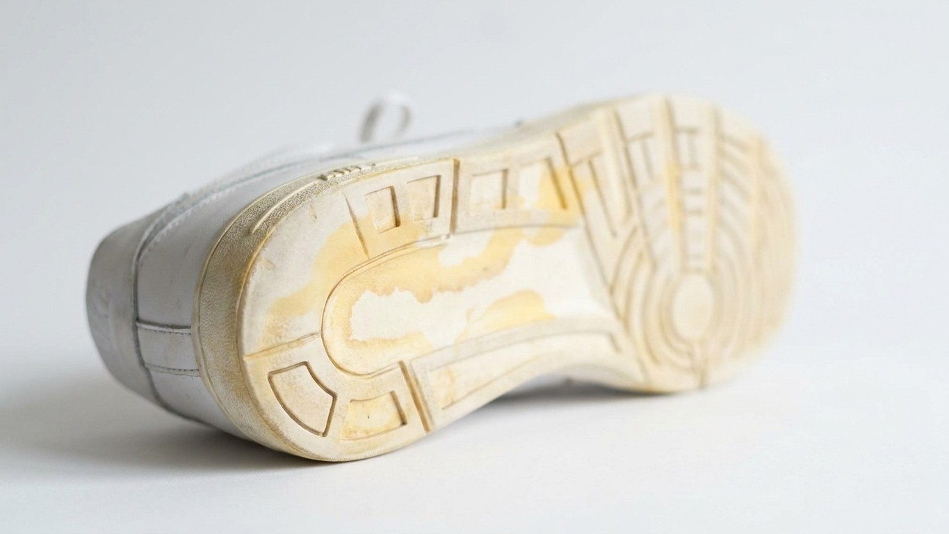 Limpiaba las suelas de mis zapatillas blancas con lejía para dejarlas impecables: al mes entendí por qué se ponían cada ve...