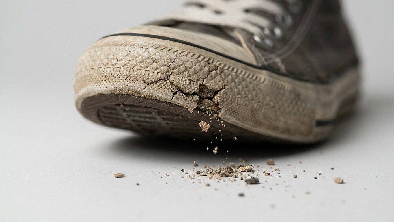 « Pensaba que estaban como nuevas »: por qué unas zapatillas guardadas años en su caja pueden desmigajarse al primer paso