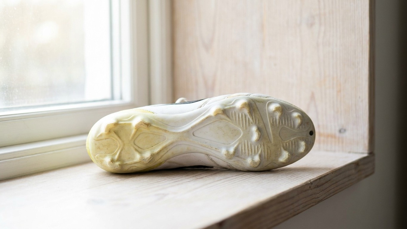 Guardé mis zapatillas blancas de fútbol en la repisa junto a la ventana solo por tenerlas a mano: el día que las calcé en ...