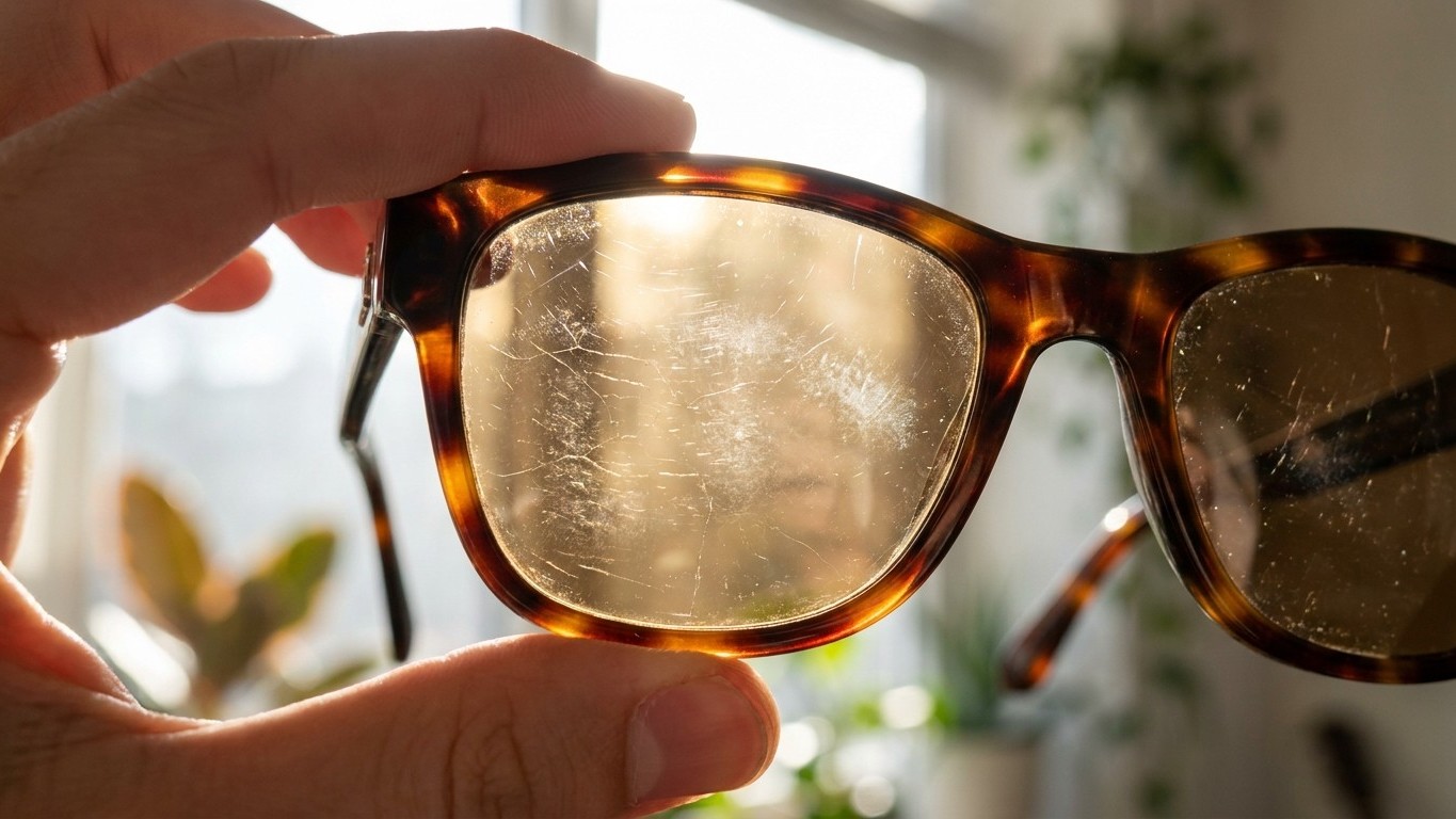 Limpiaba mis gafas de sol con toallitas de alcohol cada mañana para que quedaran impecables: el día que las miré a contral...